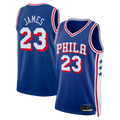 Pkot P.76ers #23 LeBron James Royal Swingman Stitched Jerseys- Icon Edition