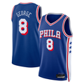 Pkot P.76ers #8 Paul George Royal 2024 Offseason Addition Swingman Jerseys
