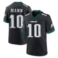 Pkot P.Eagles #10 Braden Mann Player Black Game Home Stitched Jerseys