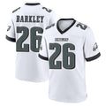 Pkot P.Eagles #26 Saquon Barkley Player White Game Home Stitched Jerseys