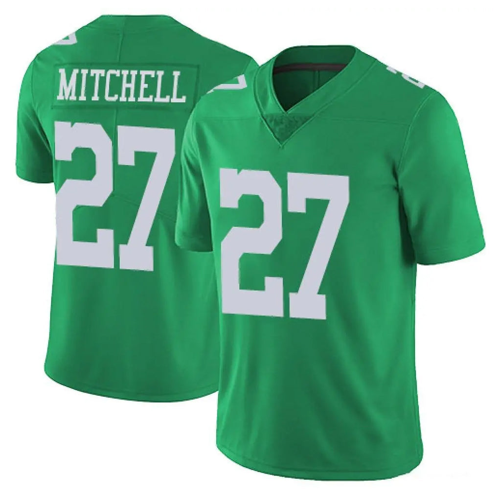 Pkot P.Eagles #27 Quinyon Mitchell Player Green Limited Vapor Untouchable Home Game Stitched Jerseys