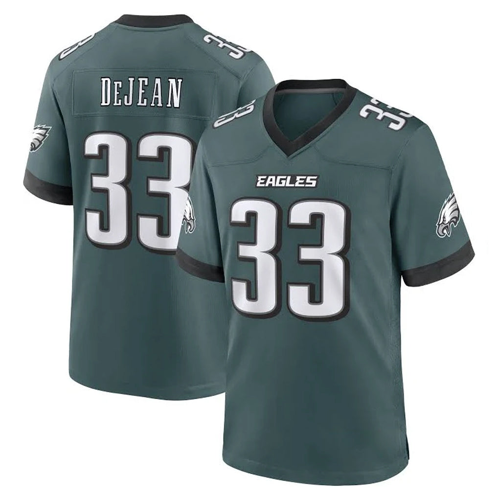 Pkot P.Eagles #33 Cooper DeJean Player Green Home Game Stitched Jerseys