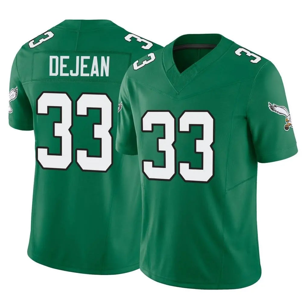 Pkot P.Eagles #33 Cooper DeJean Player Green Kelly Alternate Vapor F.U.S.E. Home Game Stitched Jerseys