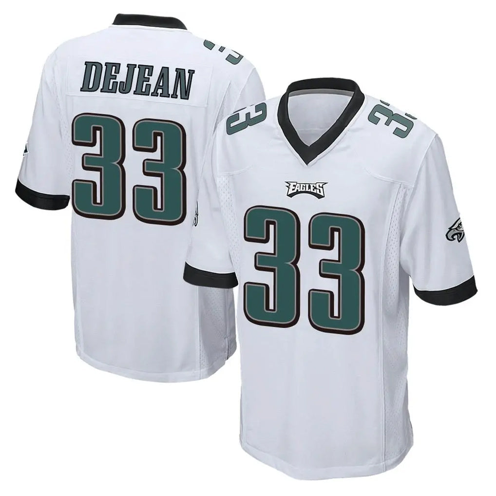 Pkot P.Eagles #33 Cooper DeJean Player White Home Game Stitched Jerseys