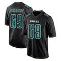 Pkot P.Eagles #69 Landon Dickerson Player Carbon Black Fashion Home Game Stitched Jerseys