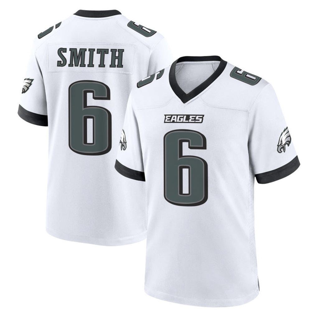 Pkot P.Eagles #6 DeVonta Smith Player White Game Home Stitched Jerseys