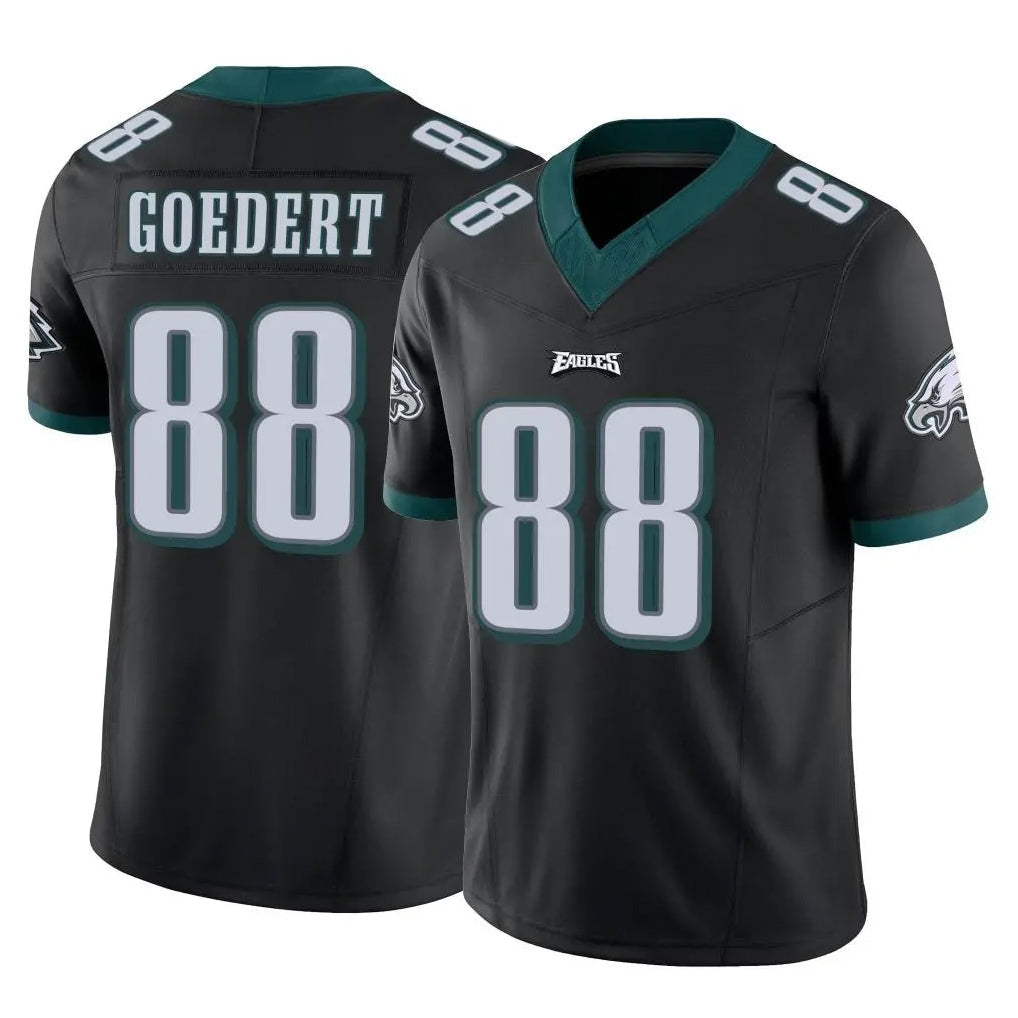 Pkot P.Eagles #88 Dallas Goedert Player Black Limited Vapor F.U.S.E. Home Game Stitched Jerseys