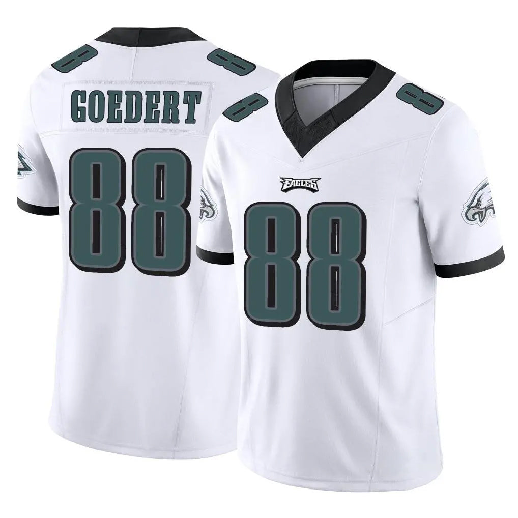 Pkot P.Eagles #88 Dallas Goedert Player White Limited Vapor F.U.S.E. Home Game Stitched Jerseys