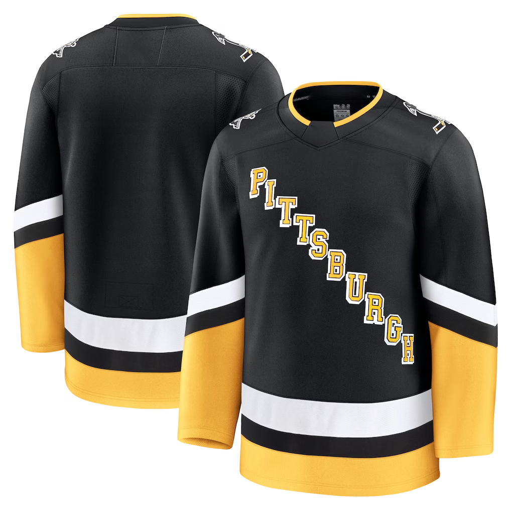 Pkot P.Penguins Black Alternate Premium Jerseys