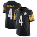 Pkot P.Steelers #4 DK Metcalf Player Black Limited Vapor Untouchable Home Game Stitched Jerseys