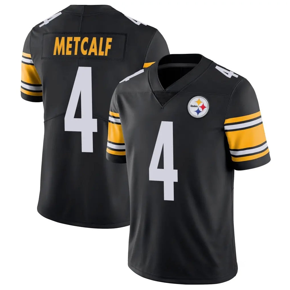 Pkot P.Steelers #4 DK Metcalf Player Black Limited Vapor Untouchable Home Game Stitched Jerseys