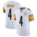 Pkot P.Steelers #4 DK Metcalf Player White Limited Vapor Untouchable Home Game Stitched Jerseys