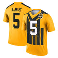 Pkot P.Steelers #5 Jalen Ramsey Player Gold Legend Limited 1933 Throwback Performance Home Game Stitched Jerseys