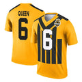 Pkot P.Steelers #6 Patrick Queen Player Gold Legend Limited 1933 Throwback Performance Home Game Stitched Jerseys