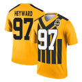 Pkot P.Steelers #97 Cameron Heyward Player Gold Legend Limited 1933 Throwback Performance Home Game Stitched Jerseys
