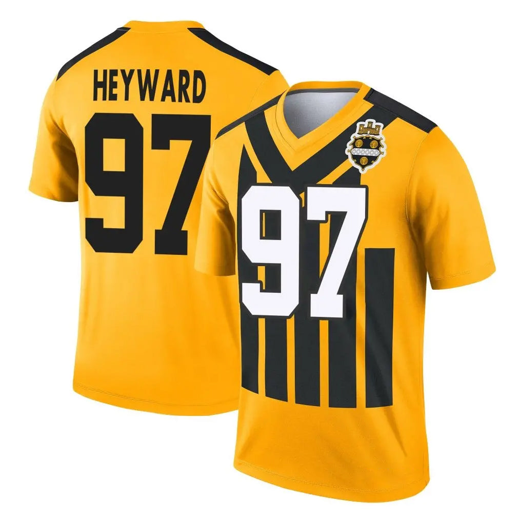 Pkot P.Steelers #97 Cameron Heyward Player Gold Legend Limited 1933 Throwback Performance Home Game Stitched Jerseys