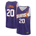 Pkot P.Suns #20 Rasheer Purple Fast Break Replica Stitched Jerseys - Icon Edition