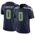 Pkot S.Seahawks #0 DeMarcus Lawrence Player Navy Limited Vapor F.U.S.E. Home Game Stitched Jerseys
