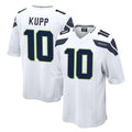 Pkot S.Seahawks #10 Cooper Kupp Player White Home Game Stitched Jerseys