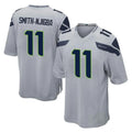 Pkot S.Seahawks #11 Jaxon Smith-Njigba Player Gray Home Game Stitched Jerseys