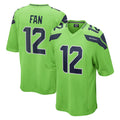 Pkot S.Seahawks #12 12th Fan Player Green Home Game Stitched Jerseys