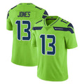 Pkot S.Seahawks #13 Ernest Jones IV Player Green Limited Color Rush Home Game Stitched Jerseys