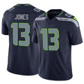 Pkot S.Seahawks #13 Ernest Jones IV Player Navy Limited Vapor F.U.S.E. Home Game Stitched Jerseys