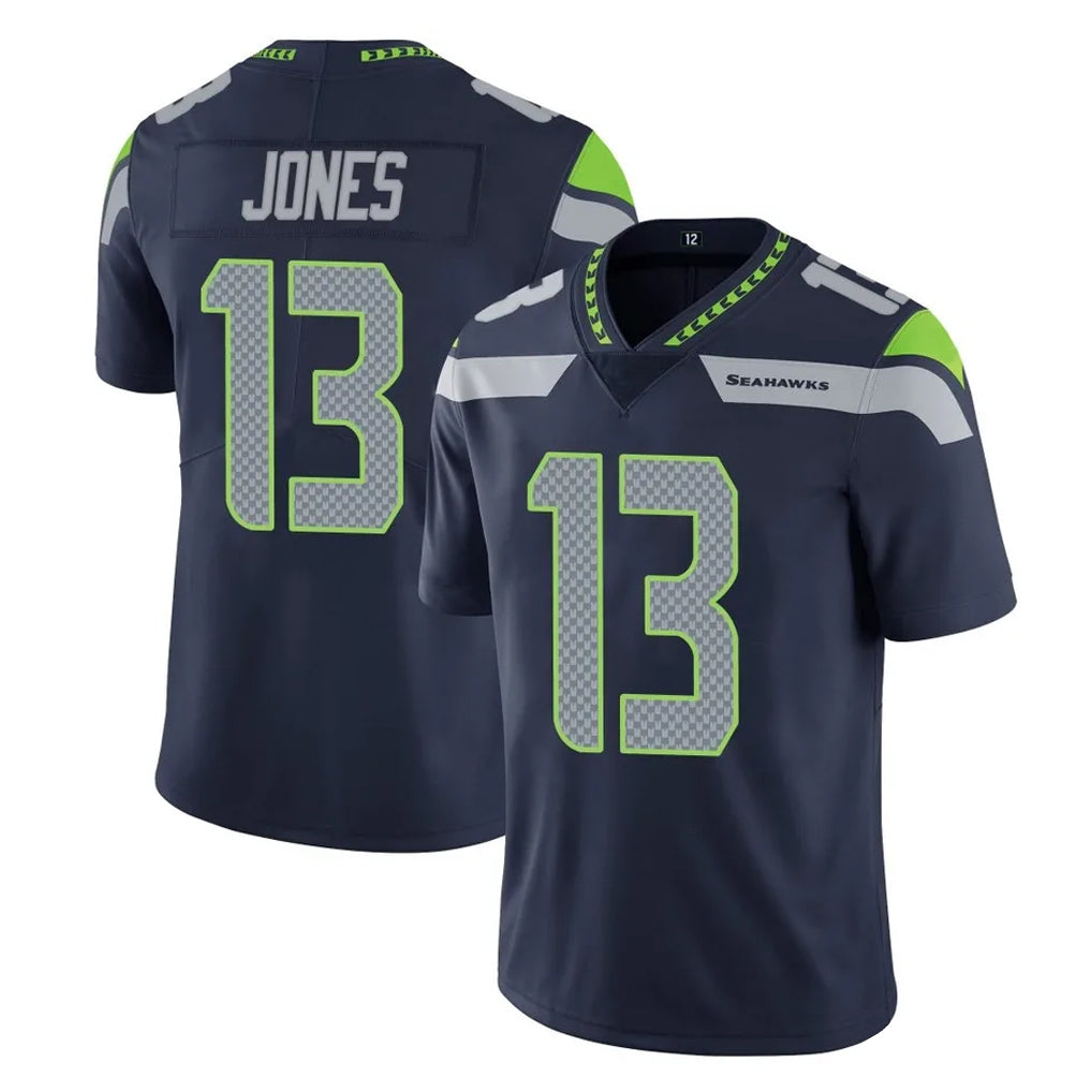 Pkot S.Seahawks #13 Ernest Jones IV Player Navy Limited Vapor Untouchable Home Game Stitched Jerseys