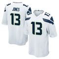 Pkot S.Seahawks #13 Ernest Jones IV Player White Home Game Stitched Jerseys