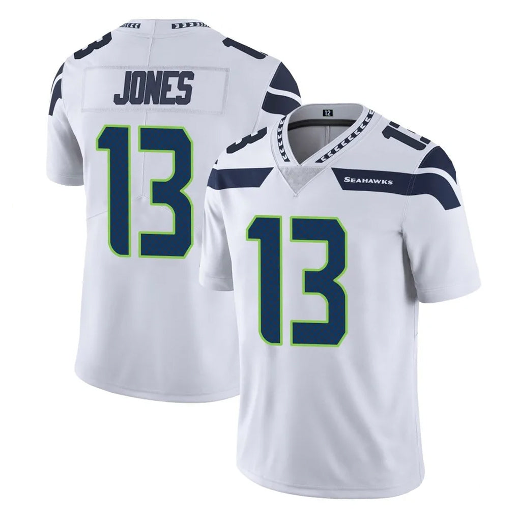 Pkot S.Seahawks #13 Ernest Jones IV Player White Limited Vapor Untouchable Home Game Stitched Jerseys