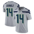 Pkot S.Seahawks #14 Sam Darnold Player Gray Limited Vapor Untouchable Home Game Stitched Jerseys