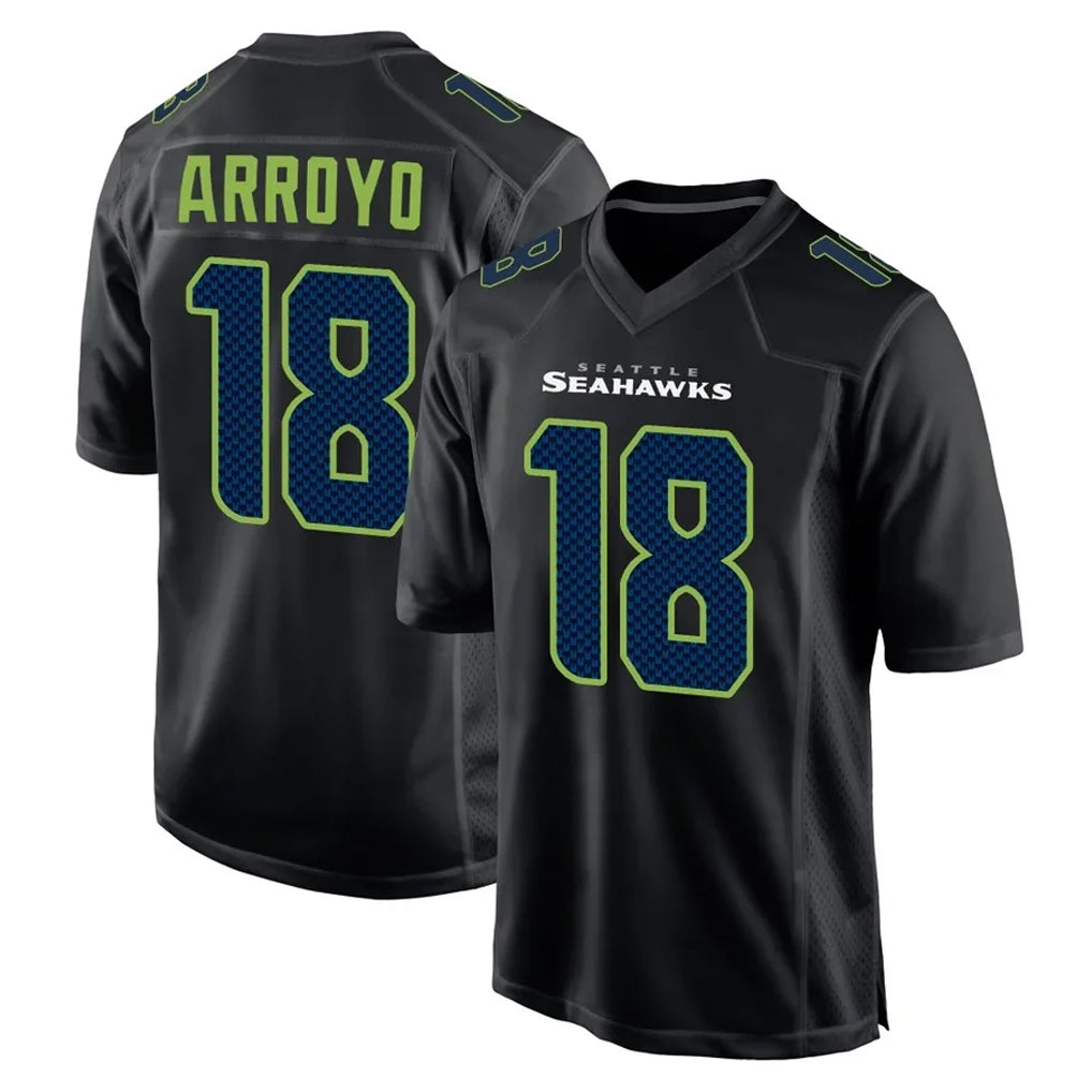 Pkot S.Seahawks #18 Elijah Arroyo Player Black Limited Fashion Home Game Stitched Jerseys