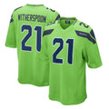 Pkot S.Seahawks #21 Devon Witherspoon Player Green Home Game Stitched Jerseys