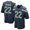Pkot S.Seahawks #22 Rashid Shaheed Player Navy Home Game Stitched Jerseys