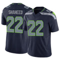 Pkot S.Seahawks #22 Rashid Shaheed Player Navy Limited Vapor F.U.S.E. Home Game Stitched Jerseys