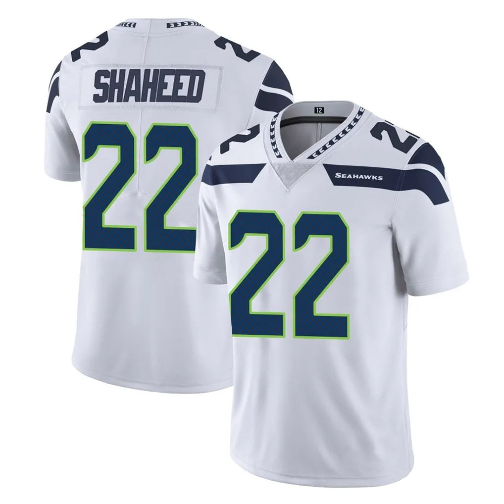 Pkot S.Seahawks #22 Rashid Shaheed Player White Limited Vapor Untouchable Home Game Stitched Jerseys