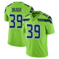 Pkot S.Seahawks #39 Ty Okada Player Green Limited Color Rush Home Game Stitched Jerseys