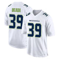 Pkot S.Seahawks #39 Ty Okada Player White Tundra Fashion Home Game Stitched Jerseys