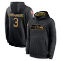 Pkot S.Seahawks #3 Nick Emmanwori Player Black Salute to Service Hoodies Limited Game Stitched Jerseys