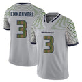 Pkot S.Seahawks #3 Nick Emmanwori Player Grey Limited 2025 Rivalries Collection Home Game Stitched Jerseys