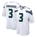 Pkot S.Seahawks #3 Nick Emmanwori Player White Home Game Stitched Jerseys