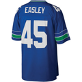 Pkot S.Seahawks #45 Kenny Easley Mitchell & Ness Royal Legacy Replica Jersey