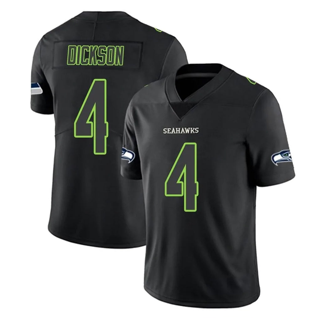 Pkot S.Seahawks #4 Michael Dickson Player Black Impact Limited Home Game Stitched Jerseys