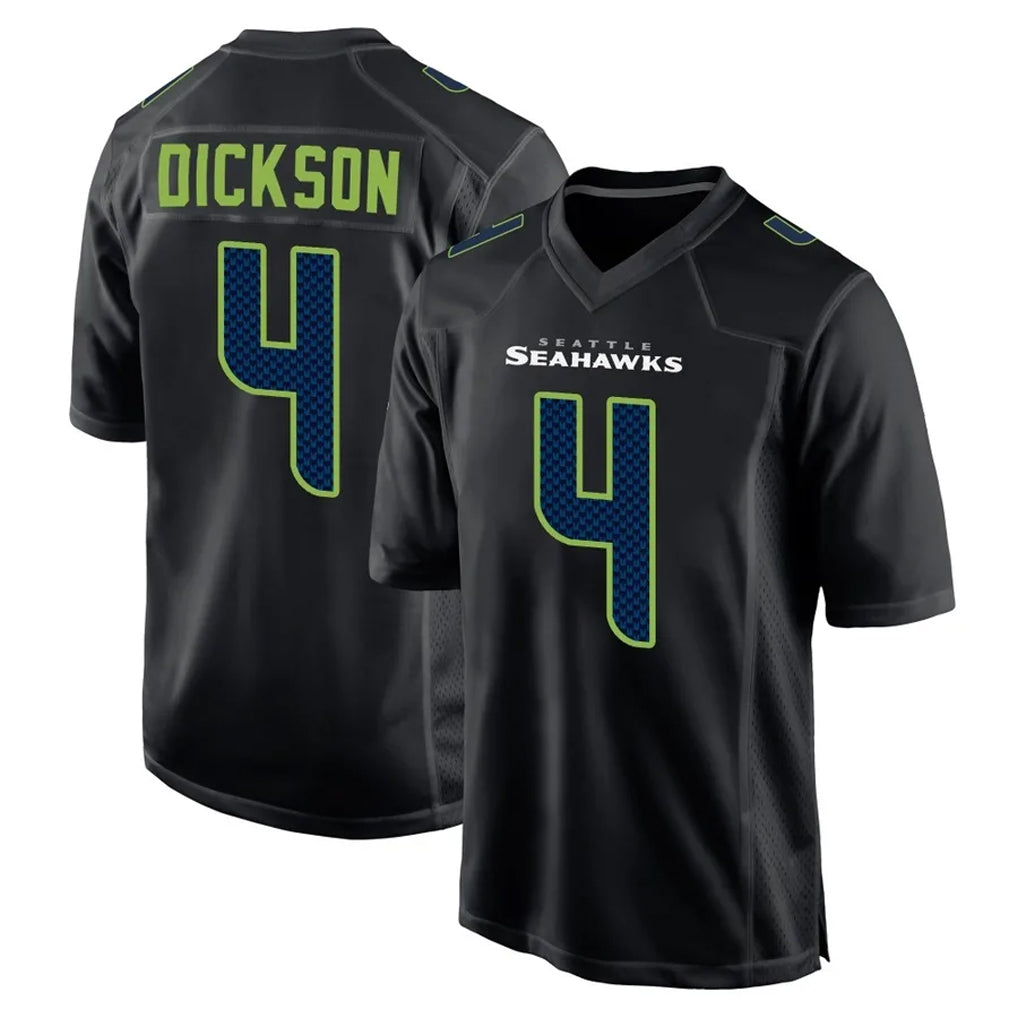Pkot S.Seahawks #4 Michael Dickson Player Black Limited Fashion Home Game Stitched Jerseys