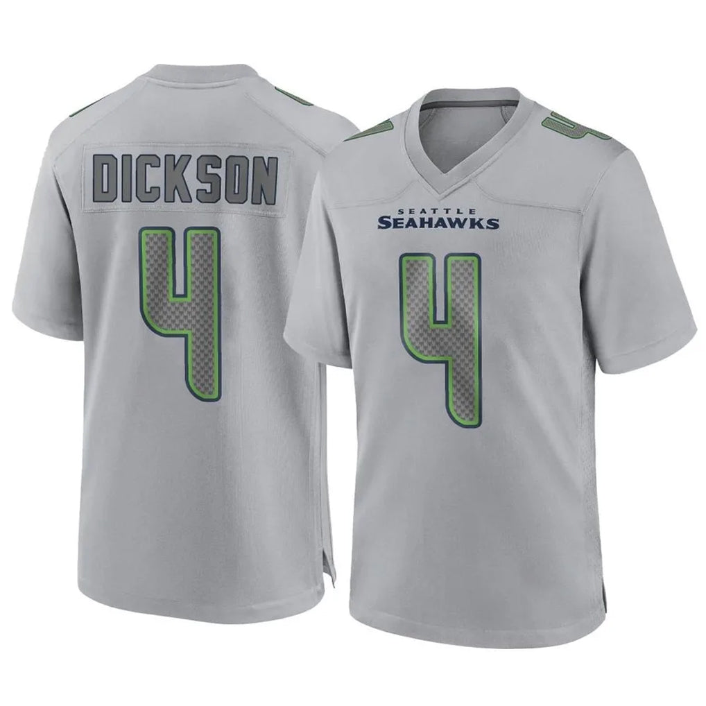 Pkot S.Seahawks #4 Michael Dickson Player Gray Atmosphere Fashion Home Game Stitched Jerseys