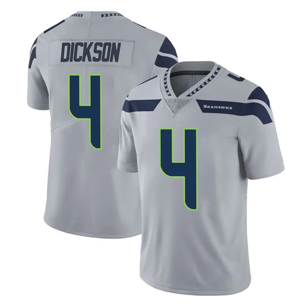 Pkot S.Seahawks #4 Michael Dickson Player Gray Limited Vapor Untouchable Home Game Stitched Jerseys