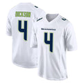 Pkot S.Seahawks #4 Michael Dickson Player White Tundra Fashion Home Game Stitched Jerseys