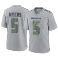 Pkot S.Seahawks #5 Jason Myers Player Gray Atmosphere Fashion Home Game Stitched Jerseys