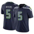 Pkot S.Seahawks #5 Jason Myers Player Navy Limited Vapor F.U.S.E. Home Game Stitched Jerseys