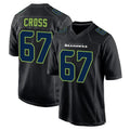 Pkot S.Seahawks #67 Charles Cross Player Black Limited Fashion Home Game Stitched Jerseys